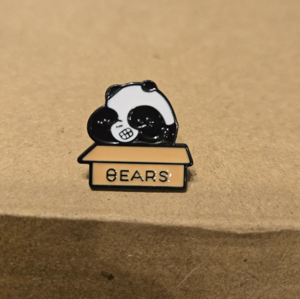 Panda Bears Enamel Pin